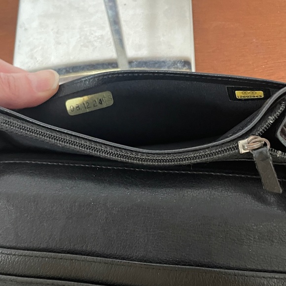 Chanel Black Leather Womens Camilla Wallet - Picture 4 of 12